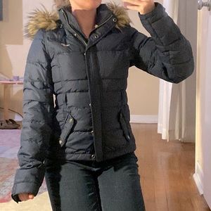 Hollister puffer coat